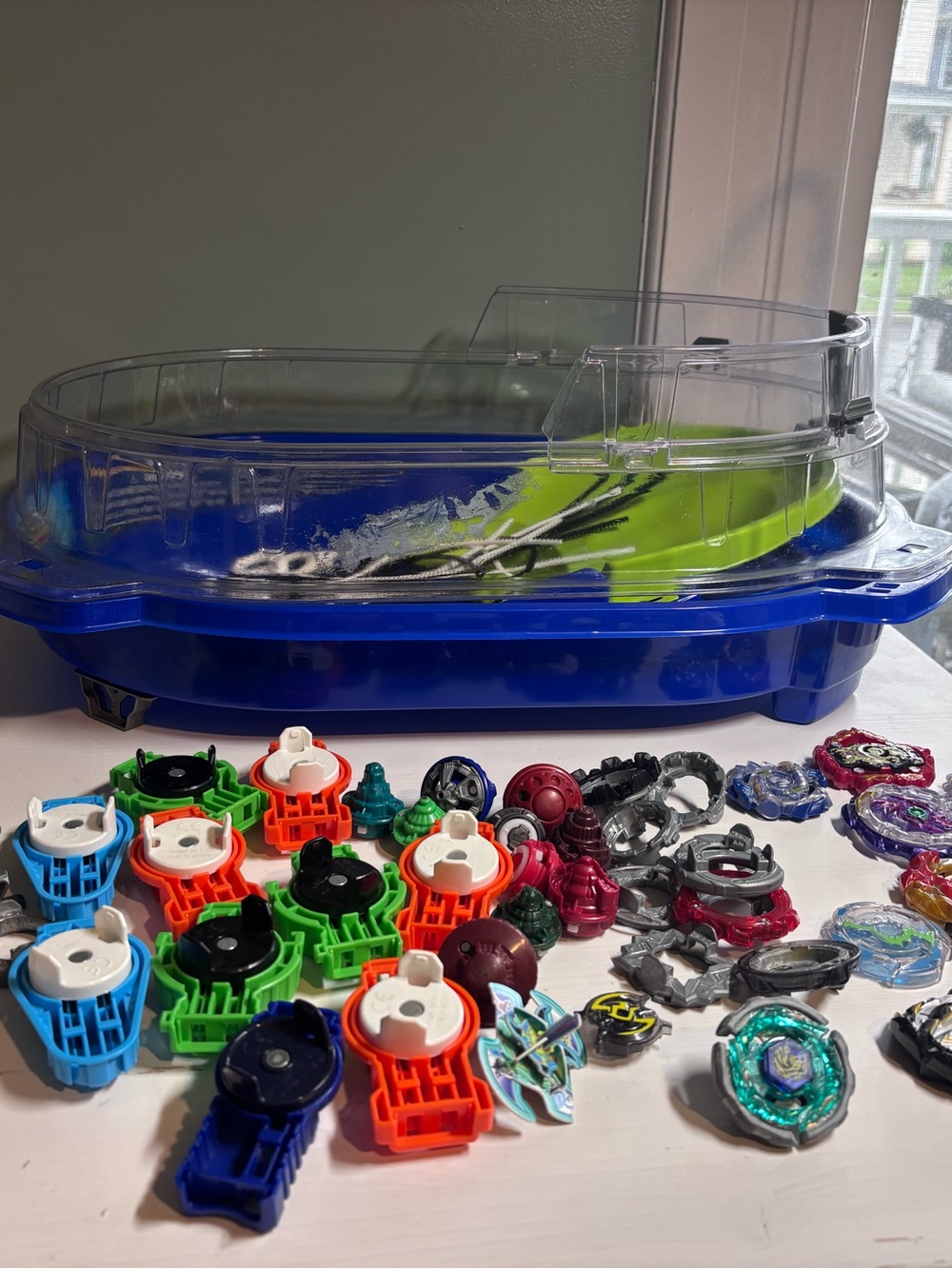 Beyblade Burst Rise Hypersphere Vortex Climb Battle Arena And Beyblades Lot